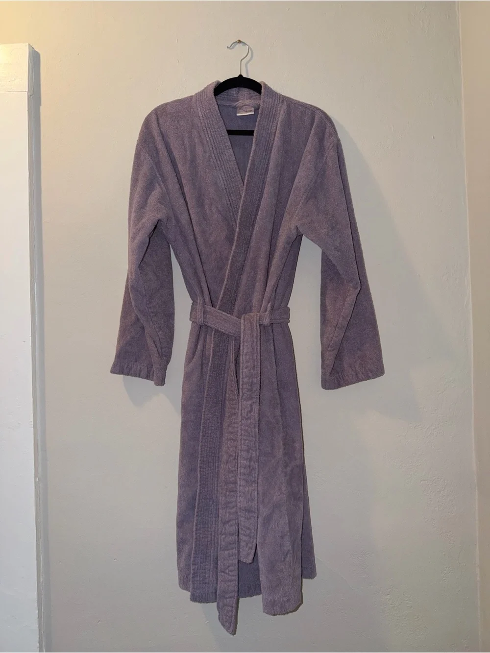 100% Cotton Plush Turkish Lavender Bath Robe